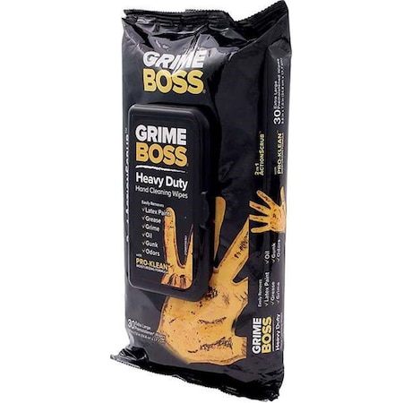 Allstar Performance Grime Boss Cleaning Wipes, 30PK ALL12016